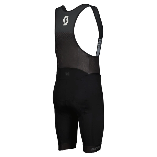 Scott RC Team ++ black/dark grey pánské cyklo šortky s kšandami
