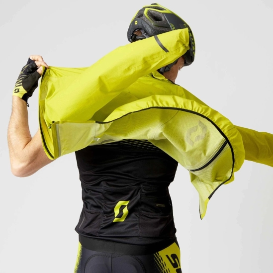 Scott RC Weather WP Sulphur yellow/Black pánská bunda