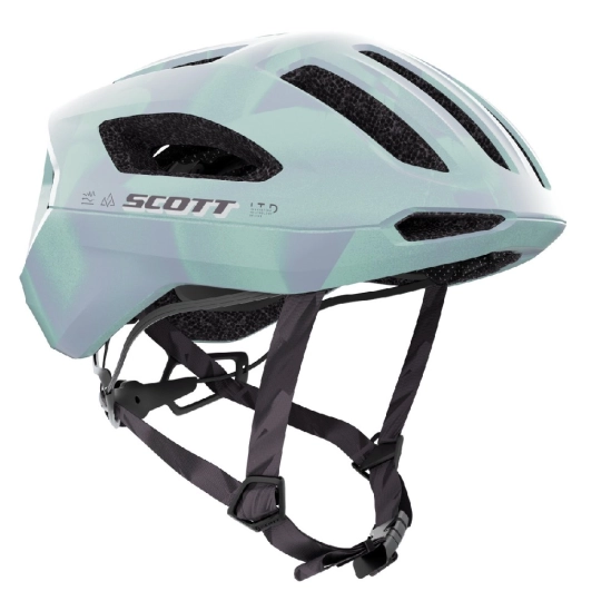 Scott Sierra Mips prism aqua green cyklistická helma