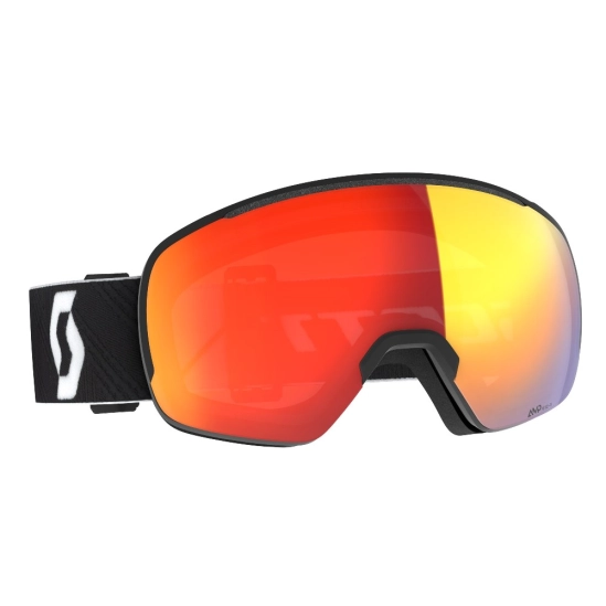 Scott Sphere OTG LS mineral black/white - LS red chrome lyžařské brýle