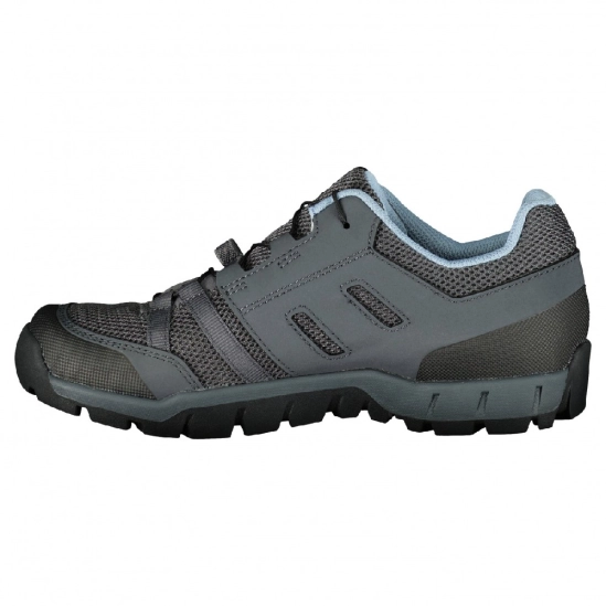 Scott Sport Crus-r dark grey/light blue dámské cyklistické boty