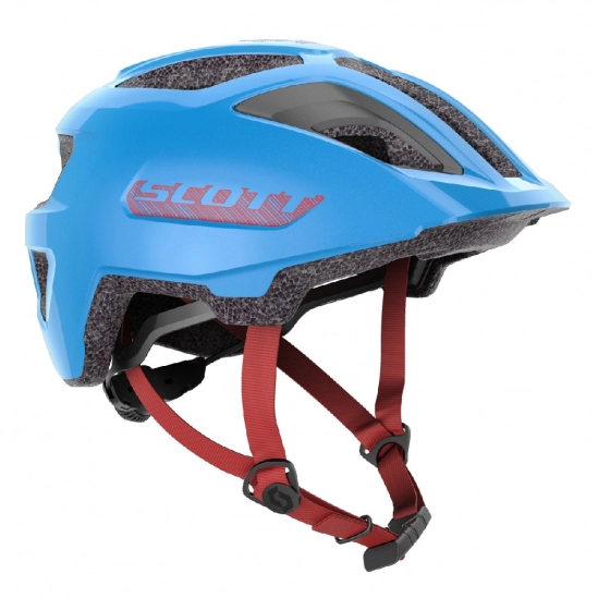 Scott Jr Spunto atlantic blue dětská cyklistická helma