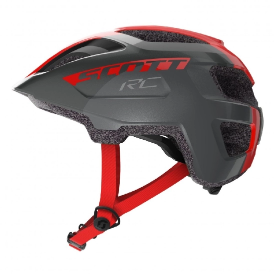 Scott Jr Spunto grey/red RC dětská cyklistická helma