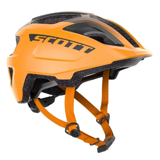 Scott Jr Spunto Plus Fire orange dětská cyklistická helma