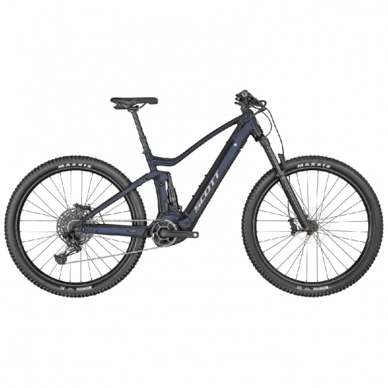 Scott Strike eRide 930 blue celoodpružené elektrokolo