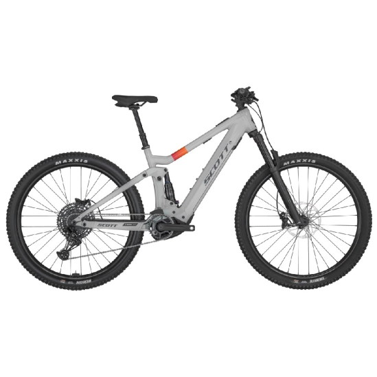 Scott Strike eRide 930 grey celoodpružené elektrokolo