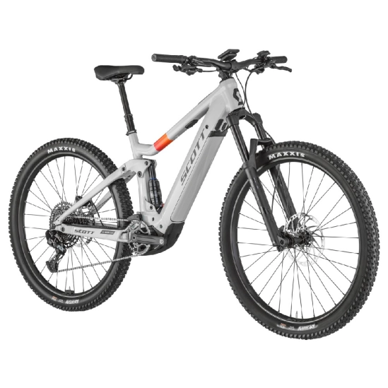Scott Strike eRide 930 grey celoodpružené elektrokolo