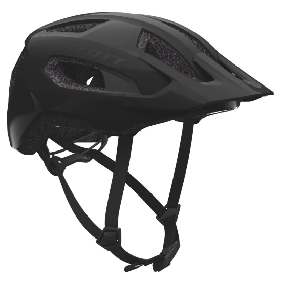 Scott Supra Black cyklistická helma