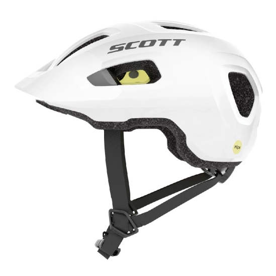 Scott Supra JR Mips white matt cyklistická helma