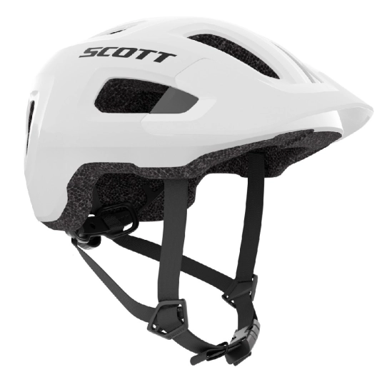 Scott Supra JR white cyklistická helma