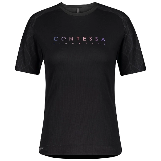 Scott Trail Contessa Sign. black/nitro purple dámské cyklo triko