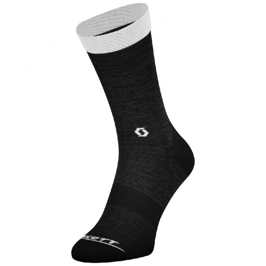 Scott Trail Crew socks dark grey/white ponožky