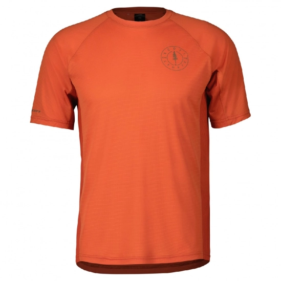 Scott Trail Flow Pro SS braze orange pánské cyklo triko