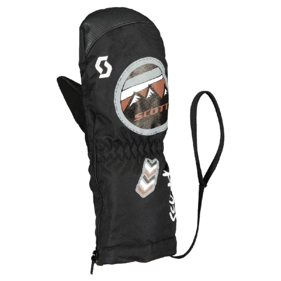 Scott Ultimate Tot JR Black Mitten dětské palčáky