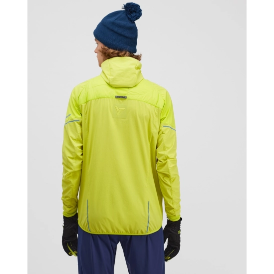 Silvini CORE lime-blue pánská zateplená bunda