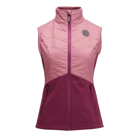 Silvini FORMIA Primaloft plum/punch dámská zateplená vesta