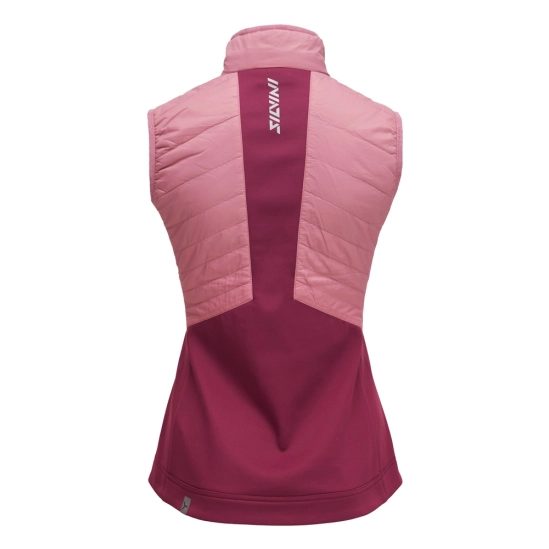 Silvini FORMIA Primaloft plum/punch dámská zateplená vesta