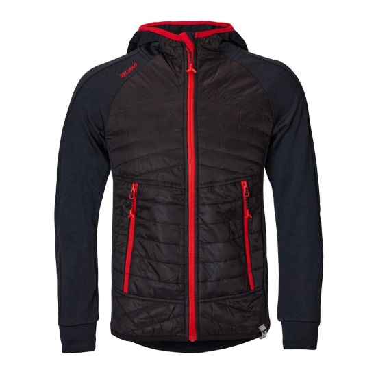 Silvini TRIGNO black-red dětská funkční mikina