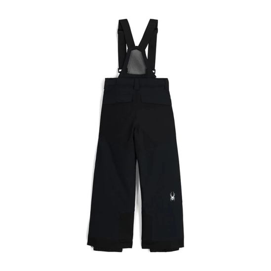 Spyder GUARD SIDE ZIP pants black juniorské celopropínací lyžařské kalhoty