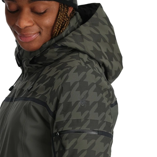 Spyder Poise Jacket Wintermoss dámská lyžařská bunda