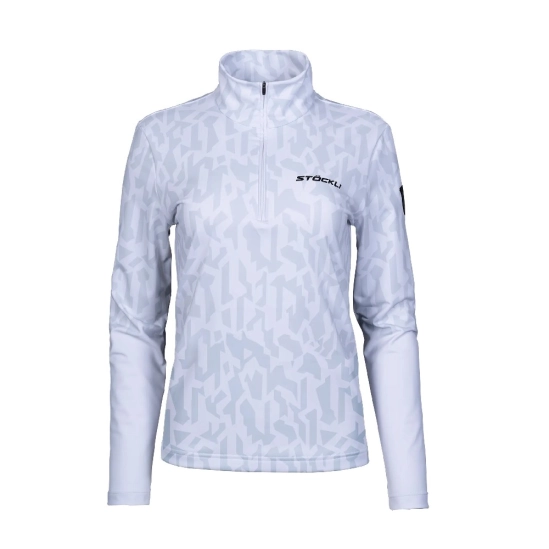 Stöckli Functional Shirt White all-over dámský funkční rolák