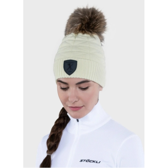 Stöckli FUTURA Sun Beanie čepice s bambulí