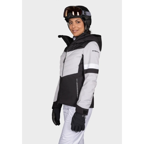 Stöckli Performance Jacket Silver-Black dámská bunda