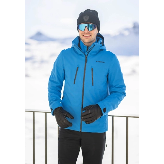 Stöckli RACE Jacket Azzurro pánská lyžařská bunda