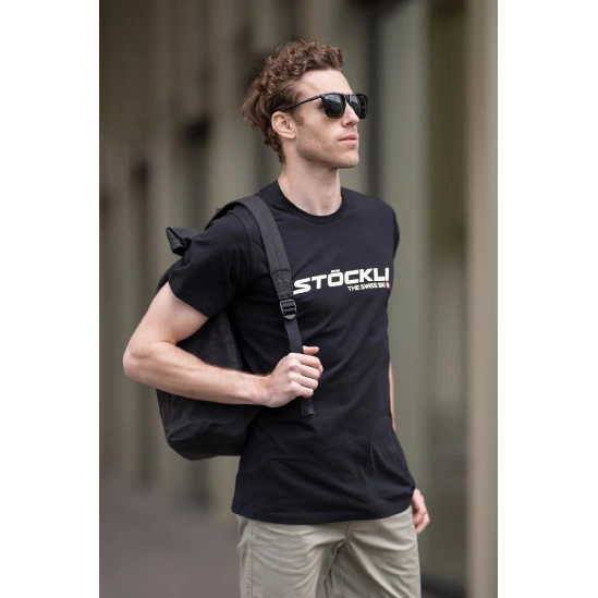 Stöckli T-SHIRT black pánské triko