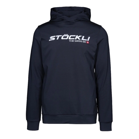 Stöckli Hoody The Swiss Ski Black pánská mikina