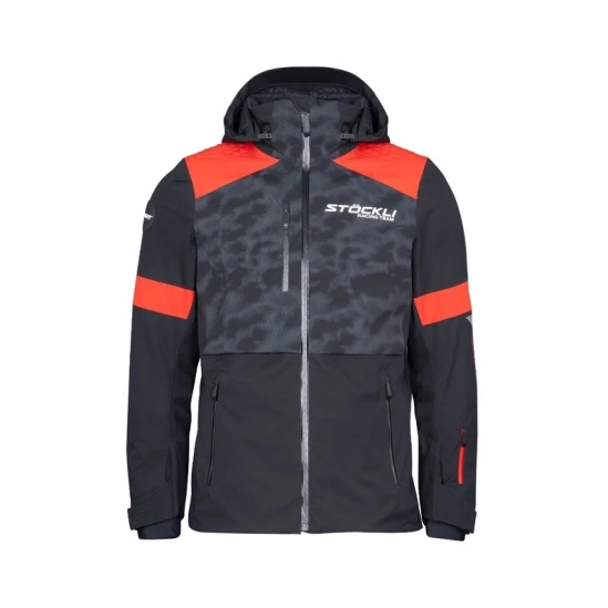 Stöckli WRT Jacket black/red pánská lyžařská bunda