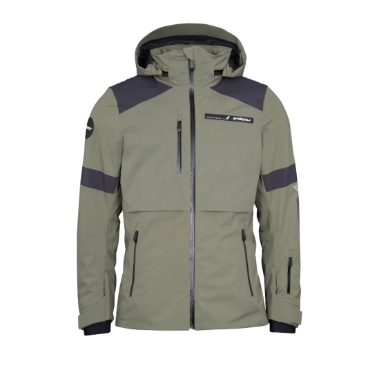 Stöckli WRT Jacket moss/antra pánská lyžařská bunda