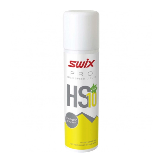 Swix HS10 High speed yellow vosk skluzný, 125ml, 0°C/+10°C