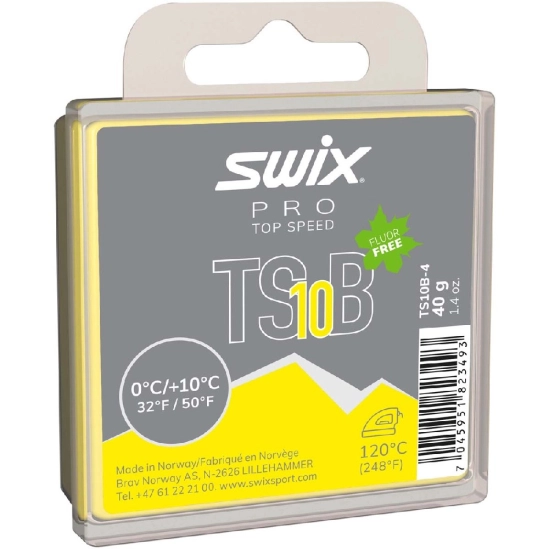 Swix TS10B Top speed B yellow vosk skluzný