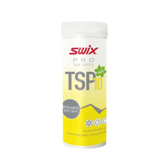 Swix TSP10 Top speed Powder Yellow vosk skluzný, 0°C/+10°C