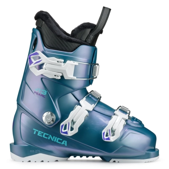 Tecnica JT 3 Pearl/iridescent blue dětské lyžařské boty