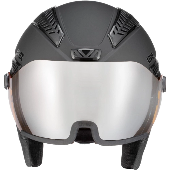 Uvex HLMT 600 Visor Black mat helma s visorem