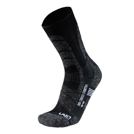 UYN Ski Cross Country One Biotech Socks Woman Black/Anthracite ponožky na běžky