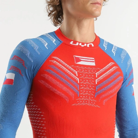UYN Natyon 3.0 Czech Rep. Shirt LS Turtle neck funkční triko