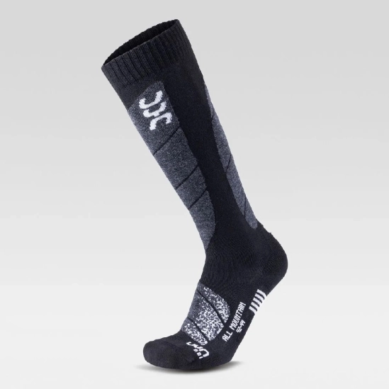 UYN Ski All Mountain Socks Man Black/White