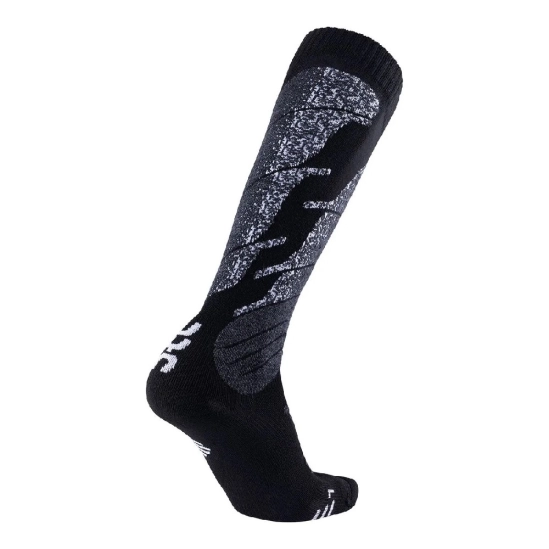 UYN Ski All Mountain Socks Man Black/White