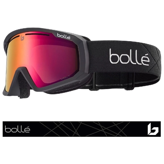 Bollé Y7 OTG Black Matte/Volt Ruby lyžařské brýle