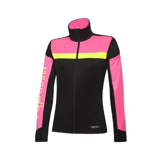 Zero RH+ CODE W jersey black/fluo pink/yellow fluo dámská mikina