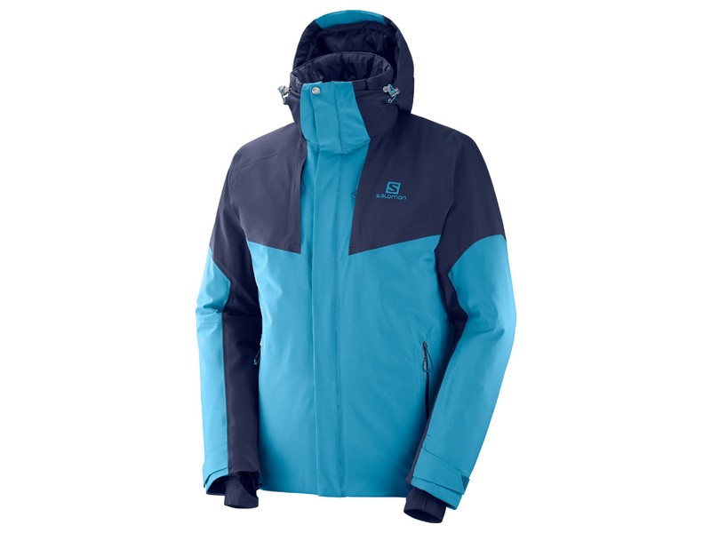 Salomon ICEROCKET JKT M Lyons blue Night sky ly a sk bunda WAVE